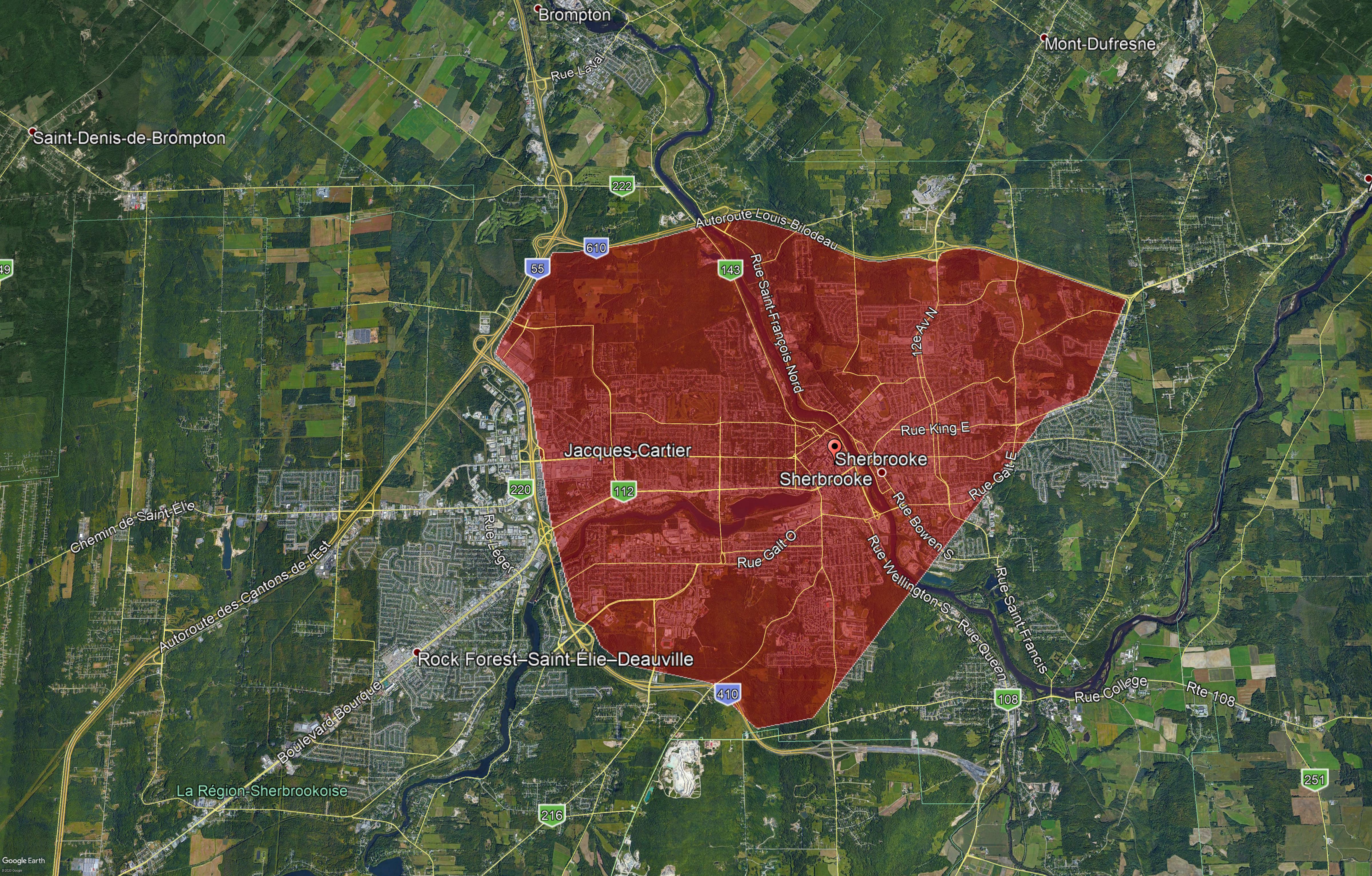 Sherbrooke – Sommet de Blois